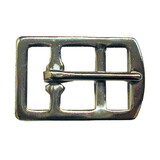 Intrepid International 239442 Stamped Double Bar Girth Buckle 1 1/16 Np