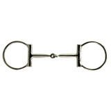 Coronet Robart Pinchless Dee Snaffle Stainless Steel Bit 5