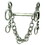 Coronet Mullen Mouth Pelham Bit - 4 1/2" w/4 1/2" Cheeks