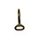 Intrepid International #3611 Solid Brass Loop & Ring 1" X 1 1/2"