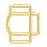 Intrepid International #370 Solid Brass Halter Square Round Style 1
