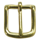 Intrepid International 244269 #12 Solid Brass High Plush Buckle 1/2