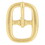 Intrepid International 244626 #5705 Solid Brass Buckle 1-3/4" with 5.0mm (special order)