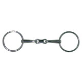 Intrepid International Loose Ring Stainless Steel French Link Snaffle Bit