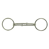 Coronet L/Ring Double Twist Wire Snaffle Malleable Iron Bit 6 1/2