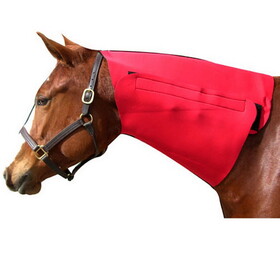Intrepid International Neck Sweat - Horse Red