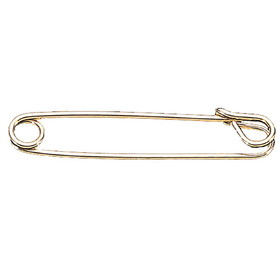 Exselle Plain Gold Plate Stock Pin 2 1/2"