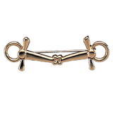 Exselle Exselle Full Cheek Snaffle Gold Plate Stock Pin