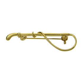 Exselle Exselle Small Whip Stock Pin - Gold Plated