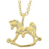 Exselle Rocking Horse Gold Plated Pendant