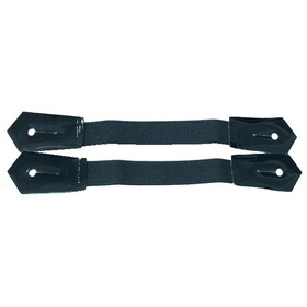 Intrepid International Elastic Jodhpur Straps - Black