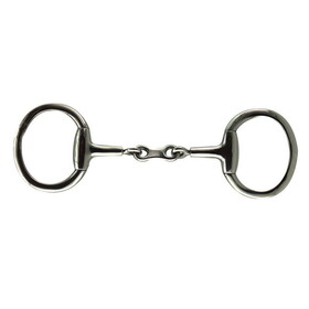 Coronet Robart Pinchless Eggbutt French Link Snaffle Stainless Steel Bit 5"