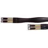 Intrepid International Pro-Trainer Double End Elastic Overlay Girth - Brown