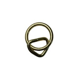 #3610 Brass Plate Loop & Ring 1 1/2