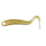 Intrepid International Hoof Pick Solid Brass