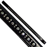 Intrepid International Fancy Two Size Crystal Brow Band