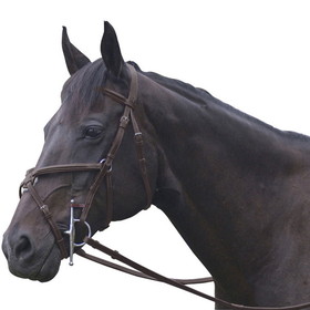 Exselle Exselle Elite Fancy Raised Jumper Bridle Dark Havana