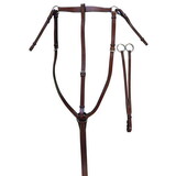 Intrepid International Exselle Elite Traditional Flat Hunt Breastplate with Attachments - Oak