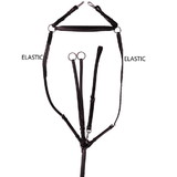 Intrepid International Exselle Breastplate - Elastic Side w/ 2 attachments