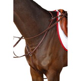 Exselle Exselle Breastplate Plain Raised with Running Martingale Attachment