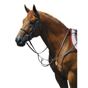 Exselle Elite Fancy High Raised Breastplate with Running Attachm