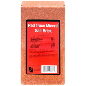 Roto Salt Red Trace Mineral Salt Brick 4 lb