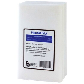 Roto Salt Plain Salt Brick 4 lb