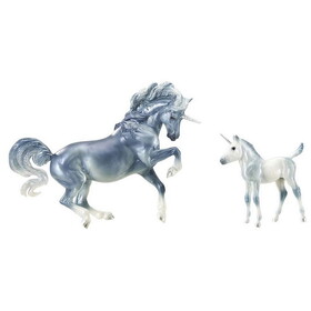 Breyer Breyer 2019 Cascade & Caspian Unicorn Mare And Foal Gift Set 1818