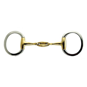 Coronet Cyprium Eggbutt with Oval Link Snaffle Bit 5"