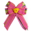 Intrepid International Ellie's Bow Pink and Multi Stripe