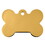 Intrepid International EDGBONE Engraved Brass Dog Bone Name Tag