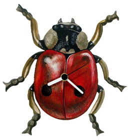 Intrepid International Clock - Ladybug