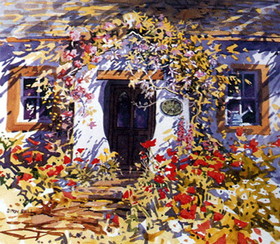 Print - Rose Cottage