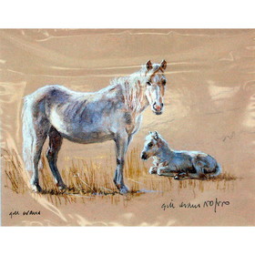 Print - Mare & Foal