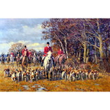 Fred Haycock Horse Prints - A Day to Remember (Fox Hunting)