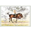 Haddington Green Equestrian Art Jude Too Greeting Cards - Mounted Aerobics - 6 pack