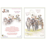 Haddington Green Equestrian Art Jude Too Greeting Cards - Horses - You Should Have Gone Right -