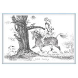 Haddington Green Equestrian Art Card Look Mummy 6/Pack