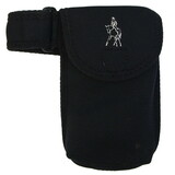 Intrepid International Cell Phone Case Black with Dressage Embroidery