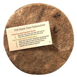 Replacement Felt Pad for Hoof Sock Eaches