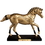 Figurine Painted Ponies Egyptian Gold-Fob