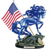 Painted Ponies Wild Blue Remembering 9/11 Figurine FOB