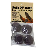 Intrepid International PPE02-PPE03 Horse Ear Plugs, Bag Of 4