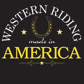 The Sound Equine Tee Shirt "Western Riding Made In America"