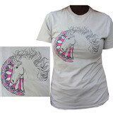 The Sound Equine Tee Shirt Carousel Horse