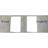 Intrepid International RI3334-UTLS Thinline Comfort Western Pad Inserts | Rear
