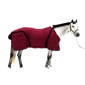 Intrepid International Snuggie Mini Stable Blanket Burgundy 56-68 FOB