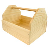 Intrepid International Unassembled Wooden Tack Box 12