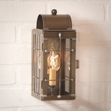 Irvin's Tinware 136WBBR Cape Cod Wall Lantern in Weathered Brass