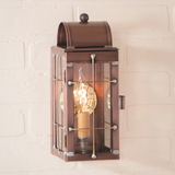 Irvin's Tinware 136WBCOP Cape Cod Wall Lantern in Antique Copper